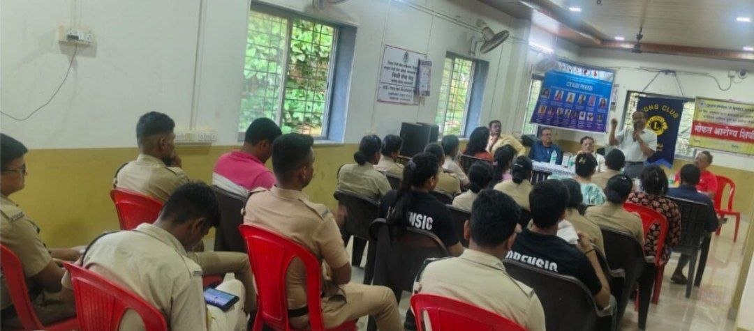 पोलिसांसाठी आरोग्य तपासणी शिबीर !