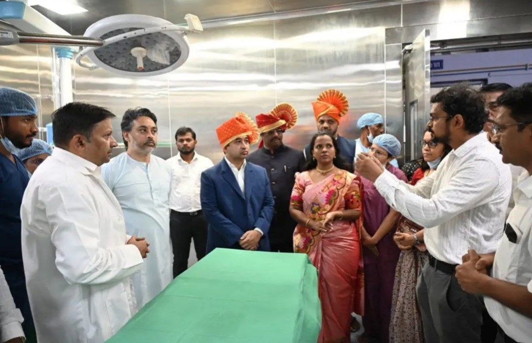 रुग्णसेवेला गती देणारे पाऊल