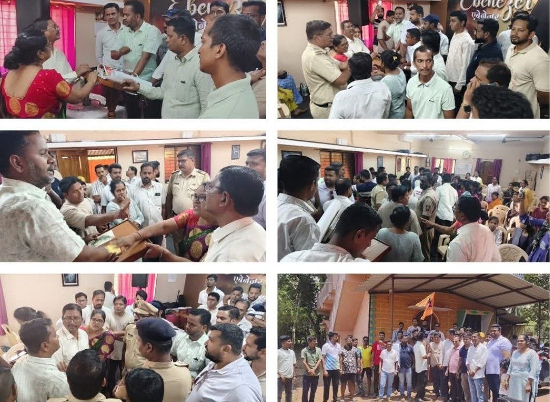 कलमठ गुरववाडी येथे ख्रिश्चन धर्मांतराचा प्रयत्न ग्रामस्थांनी उधळला..