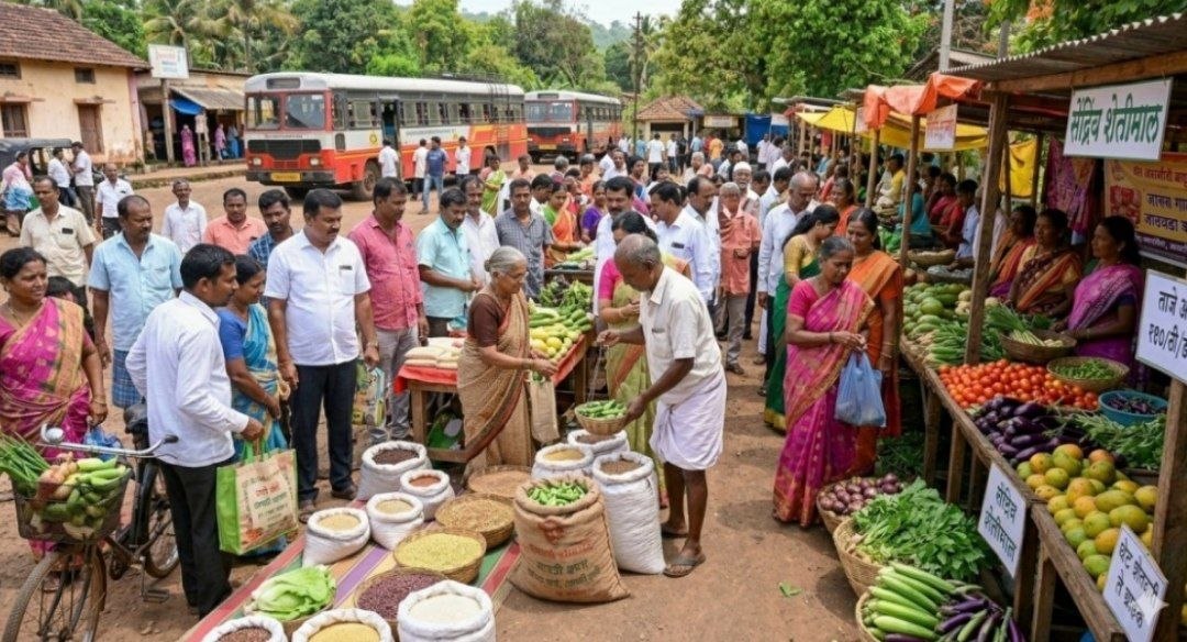 सिंधुदुर्गनगरीत दर शनिवारी भरणार ‘अस्सल गाठवठी आठवडा बाजार’