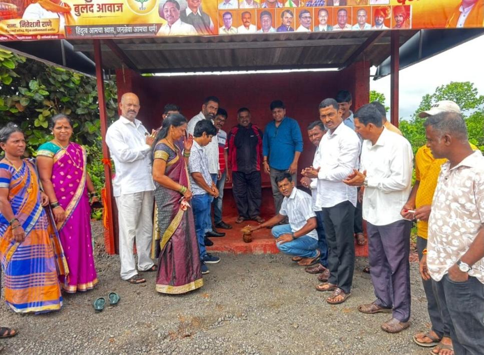ना. नितेश राणे यांच्या वाढदिवसानिमित्त शिरगाव येथे विविध उपक्रम
