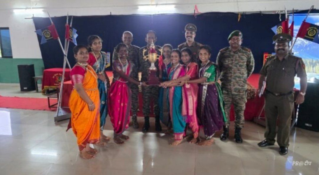 58 महाराष्ट्र बटालियन एनसीसीच्या वार्षिक प्रशिक्षण शिबिरात कनेडी हायस्कूलचा सांस्कृतिक स्पर्धेत प्रथम क्रमांक