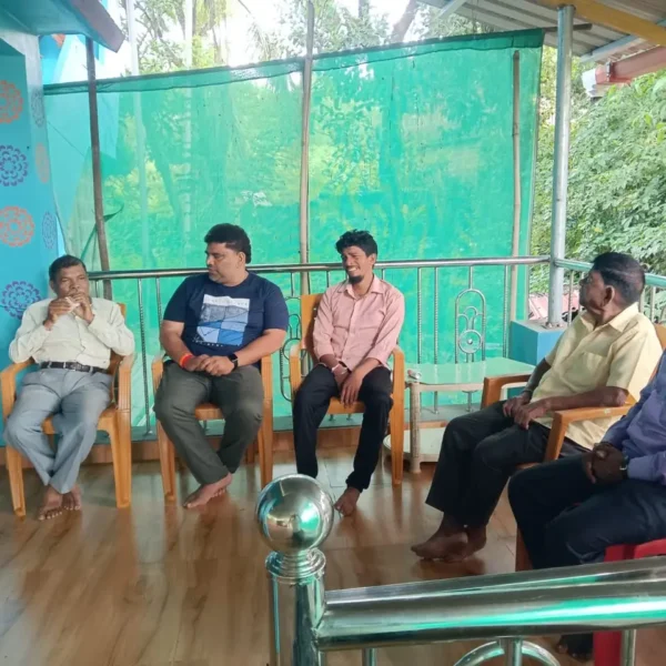 भजनी बुवा समीर कदम यांच्या निधनाने कदम कुटुंबीयांचे सांत्वन